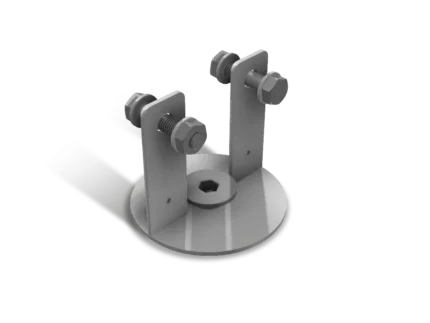 FBT MUSE J-Bar lower frame accessory mounting bracket front view
