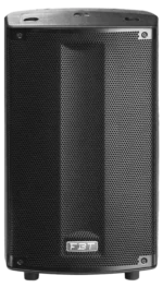 FBT PromaxX 110A 1x10 inch active powered PA loudspeaker front panel with controls