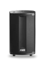 FBT PromaxX 110A 1x10 inch active powered PA loudspeaker shown from side angle with control panel visible