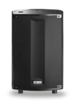 FBT PromaxX 114A powered loudspeaker shown from side angle displaying cabinet depth and connectivity