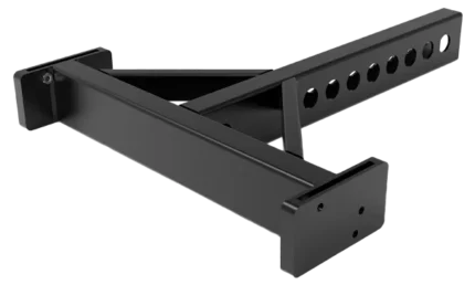 FBT SHADOW 142 flybar rigging hardware showing mounting bracket and connection points