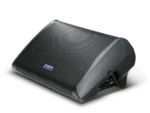 FBT StageMaxX 12MA powered stage monitor wedge speaker showing control panel and connectivity details