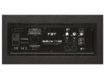 FBT SUBLINE 112SA powered subwoofer showing 12-inch driver and active amplifier specifications
