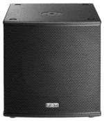 FBT Subline 115SA powered subwoofer with 15-inch driver and front-facing controls