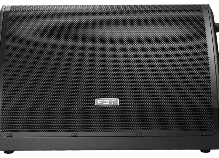 FBT VENTIS 115M passive stage monitor wedge speaker shown from side angle with 15-inch driver