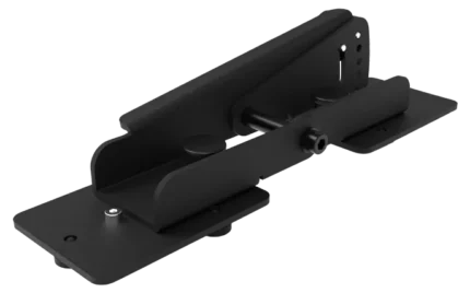 FBT Vertus 1000 column speaker with J-bar rigging bracket mounted on side