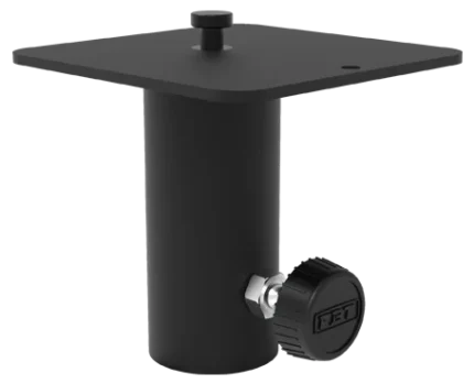 FBT Vertus CLA 604 speaker stand shown from side angle with mounting bracket detail