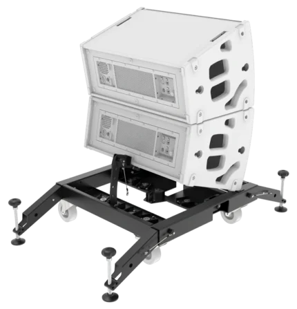 FBT Vertus HA T-Bar yoke column array speaker system front profile