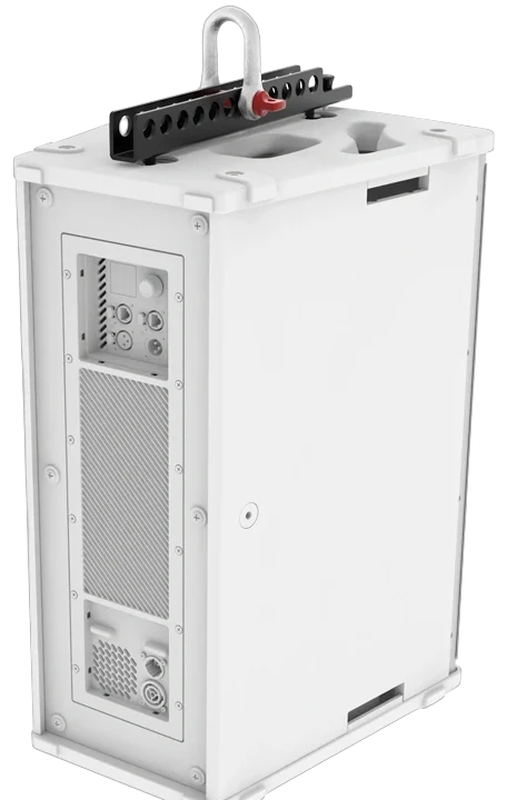 FBT Vertus HA single flybar hardware kit mounting bracket assembly front view