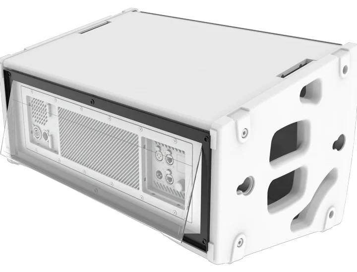 FBT VHA-RC 406 Vertus HA column array rigging clamp with mounting hardware and adjustment mechanisms