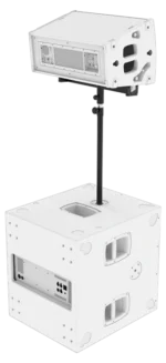 FBT VHA-S 406 Vertus HA speaker stand accessory front view with mounting hardware