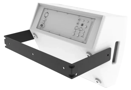 FBT XP-UH 112M 12-inch install pendant monitor speaker showing side profile and mounting hardware