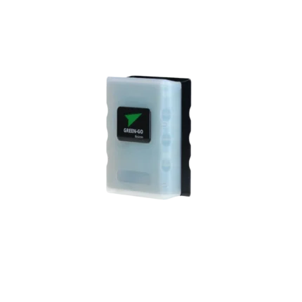 Green-GO Beacon wireless intercom system with antenna and control interface displayed