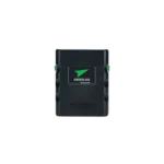 Green-GO Beltpack X rear panel showing audio connectors and control ports