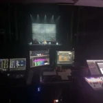 Green-GO Dante X intercom system dimensional specifications and measurements technical diagram