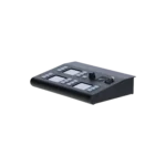 Green-GO Multichannel X Desk professional intercom console front view with control interface