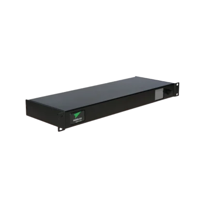 Green-GO Quad 4-wire intercom control panel with input/output connectors and status indicators