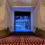 Green-GO Quad 4-wire intercom system close-up showing connector ports and interface details