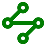 Green-GO Switch 18 intercom control panel shown from side angle with connection ports visible
