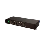 Green-GO Switch 8.1 digital intercom system with eight channels and front-facing control interface