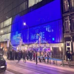 Green-GO wireless antenna dimensional diagram showing measurements and mounting specifications