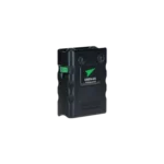 Green-GO Wireless Beltpack X Sport with dual antenna design and ergonomic controls highlighted