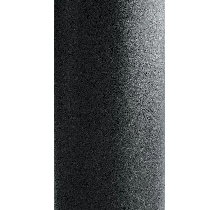 K&M black adaptor sleeve professional audio equipment mounting accessory front view