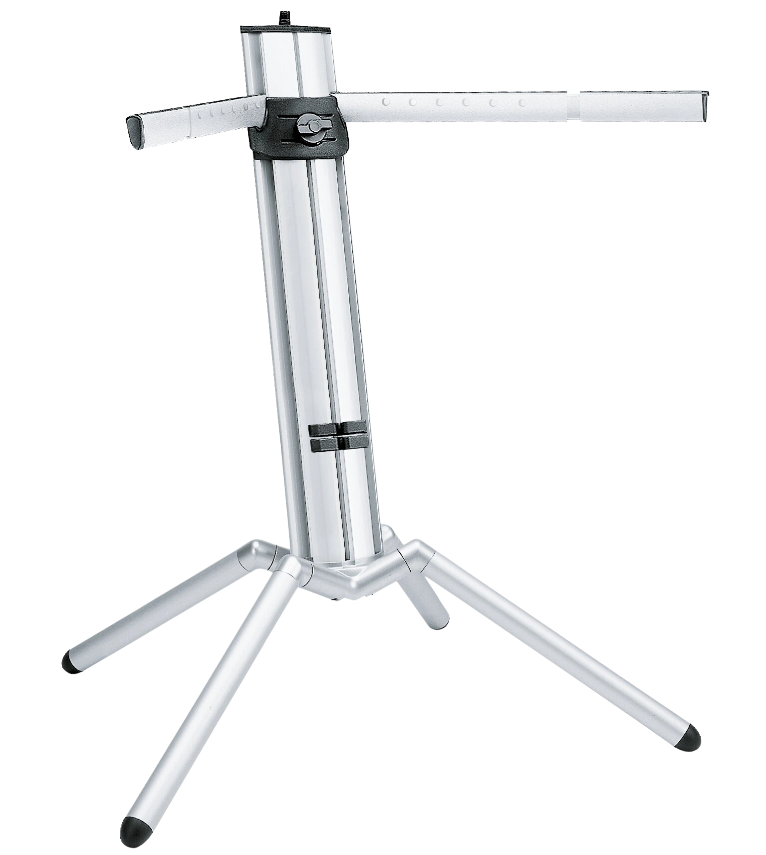 K&M Baby Spider Pro Keyboard Stand Anodized Aluminum K&M Baby Spider Pro keyboard stand with anodized aluminum construction and adjustable legs