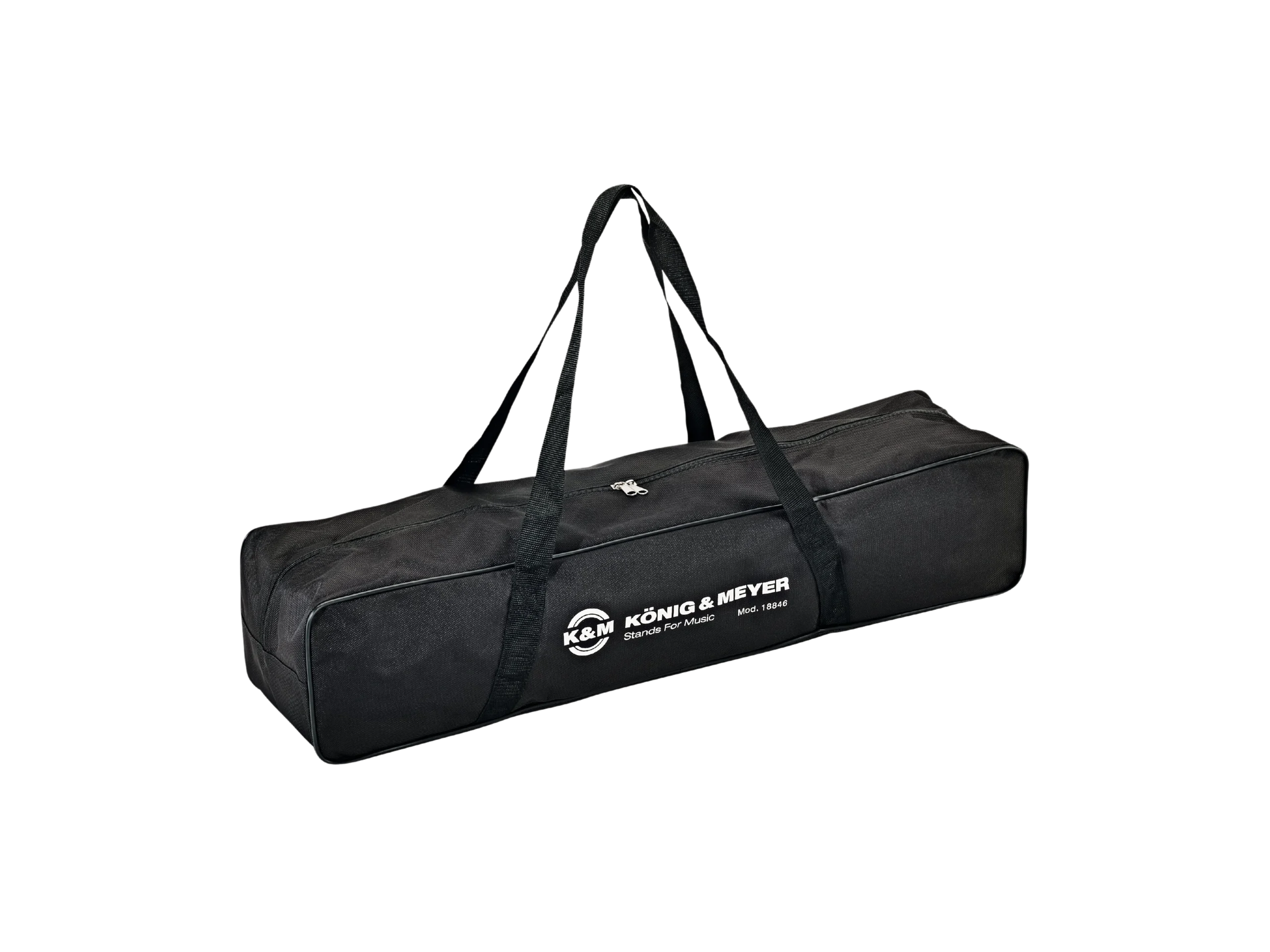 K&M Carrying Case Professional Equipment Transport K&M black carrying case with handles and protective padding for professional audio equipment