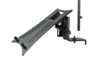 K&M Extension Rod Spider Pro black finish showing adjustable extension mechanism and mounting hardware