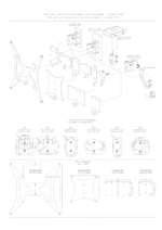 K&M incline speaker adapter black showing adjustable mounting bracket feature and tilt mechanism