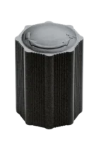 K&M keyboard stand black finish shown from side angle with adjustable height mechanism