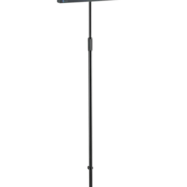 K&M black LCD TFT screen adapter mounting bracket with adjustment features