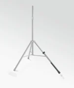 K&M leveling leg for speakers and lighting fixtures dimensional specifications diagram