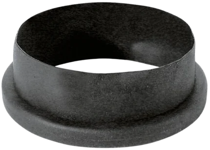 K&M levelling adaptor black metal stand accessory front view product shot