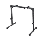 K&M Omega Pro keyboard stand dimensional specifications and measurements diagram
