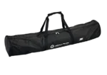 K-M Pro carrying case with reinforced handles and protective padding for professional audio equipment