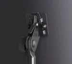 K&M sheet music holder black with adjustable stand and music clip detail