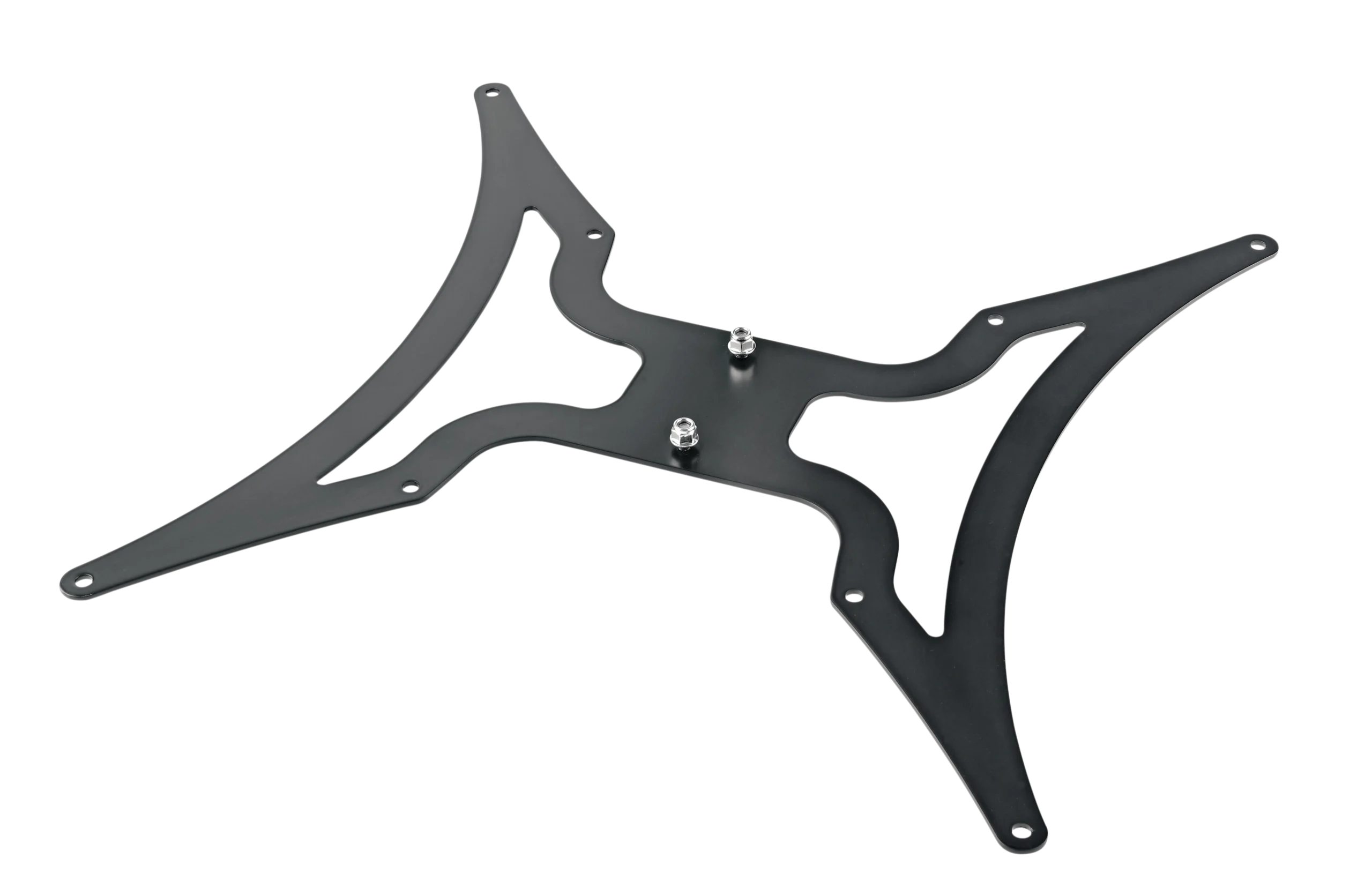 K&M Vesa Adapter Black Mount Hardware K&M Vesa Adapter black metal mounting bracket with adjustment mechanisms and mounting points