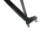K&M caster set 18806 black dimensional diagram with measurements and specifications