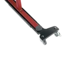 K&M caster set 18806 black dimensional diagram showing measurements and specifications