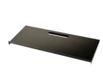 K&M black controller keyboard tray with mounting hardware and adjustment features