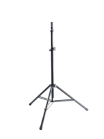 K&M speaker stand ring lock mechanism black rear panel view showing adjustment details