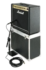 K&M tabletop floor microphone stand with short boom arm dimensional diagram specifications