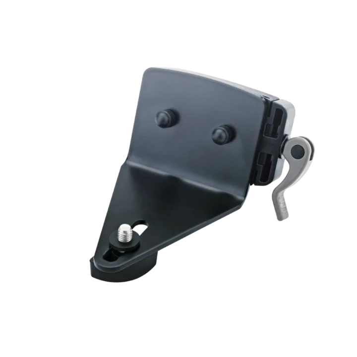 K&M Universal Holder Spider Pro black microphone stand adapter with adjustable clamps