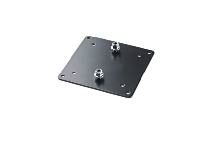 K&M Vesa Adapter black mounting bracket with adjustment hardware and mounting points