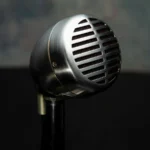 Shure 520DX harmonica microphone dimensional specifications and measurements diagram