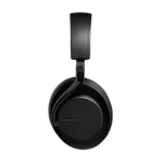 Shure AONIC 50 GEN 2 wireless headphones showing touch control panel and button interface detail