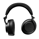 Shure AONIC 50 GEN 2 noise-cancelling wireless headphones shown from side angle with ear cup detail