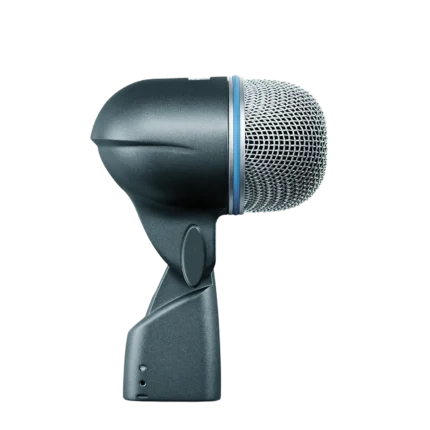 Shure BETA 52A dynamic microphone with supercardioid pattern designed for kick drum and bass amplifier applications
